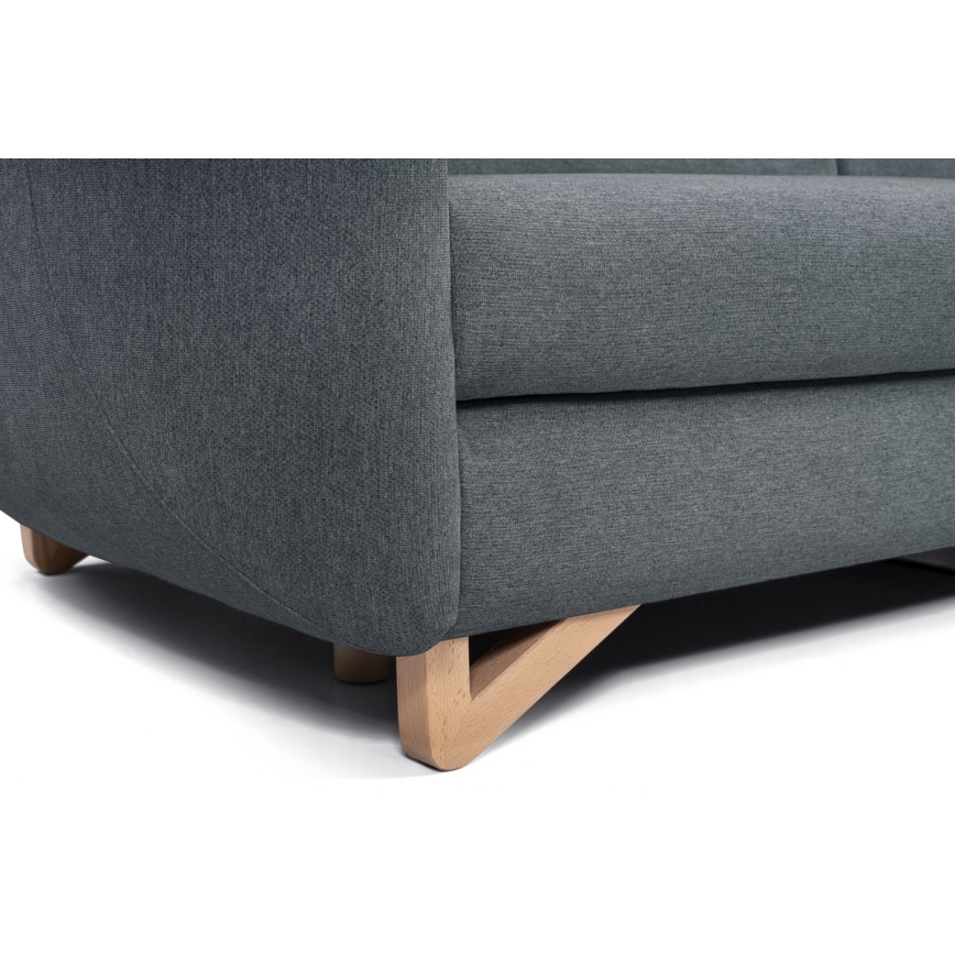 Zweisitzer-Sofa AVESTA anthrazit