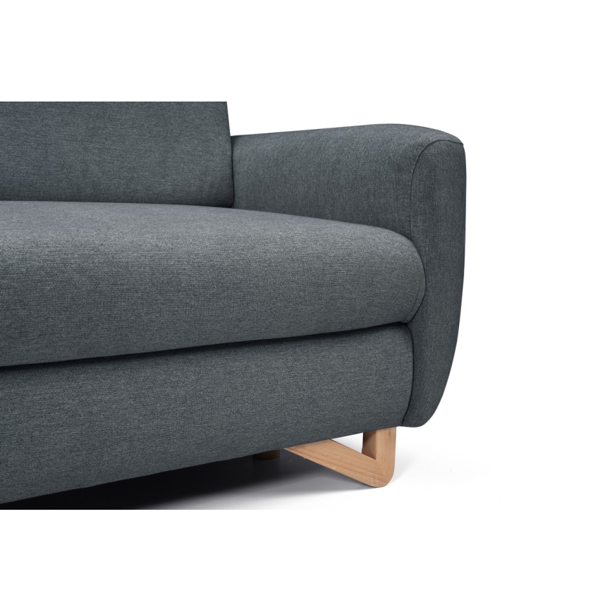 Zweisitzer-Sofa AVESTA anthrazit