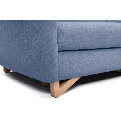 Zweisitzer-Sofa AVESTA blau