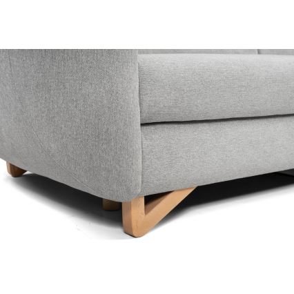 Zweisitzer-Sofa AVESTA grau