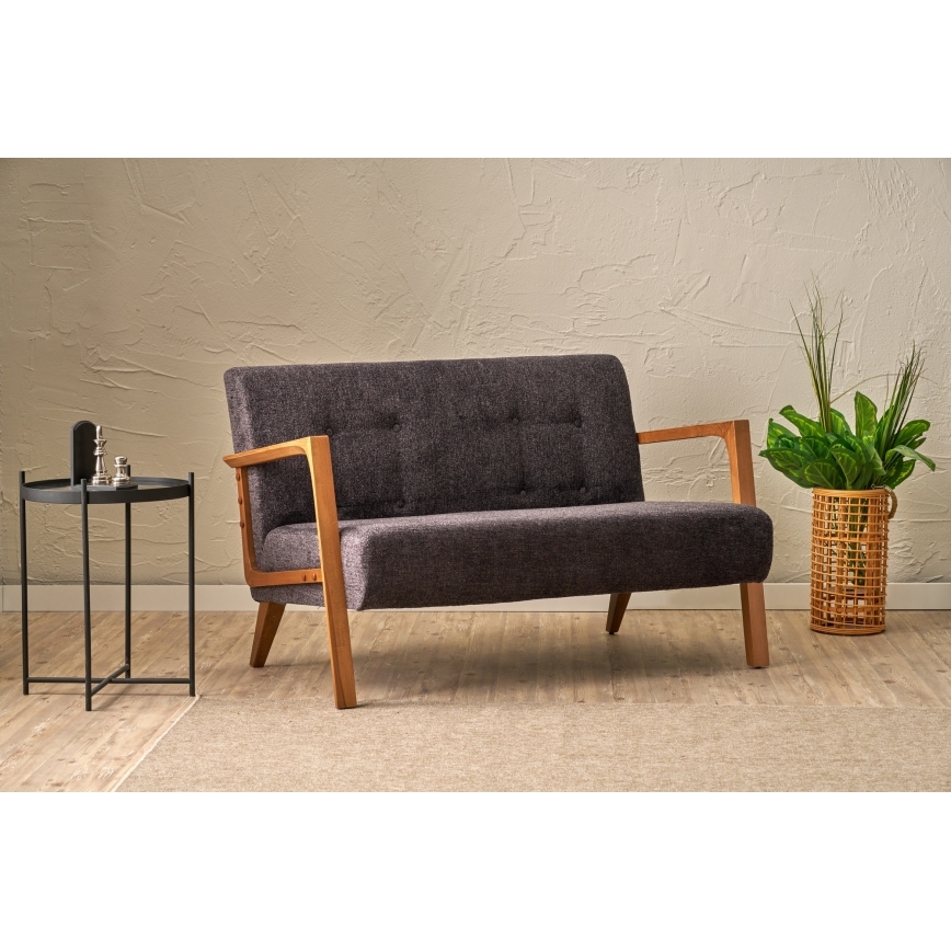 Zweisitzer-Sofa TUMI Anthrazit