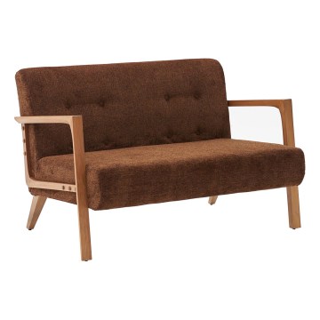 Zweisitzer-Sofa TUMI – Braun
