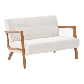 Zweisitzer-Sofa TUMI, cremefarben