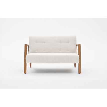 Zweisitzer-Sofa TUMI, cremefarben