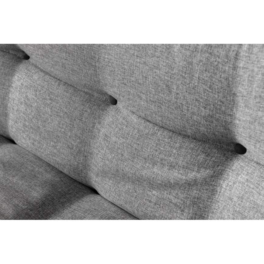 Zweisitziges Schlafsofa BINA, hellgrau