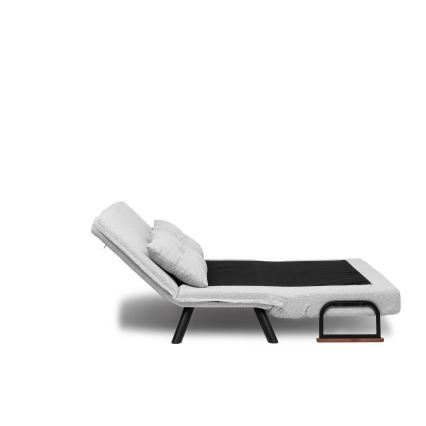 Zweisitziges Schlafsofa QIRA, grau