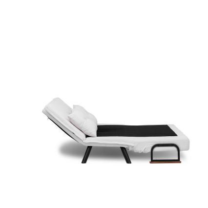 Zweisitziges Schlafsofa QIRA, Weiß