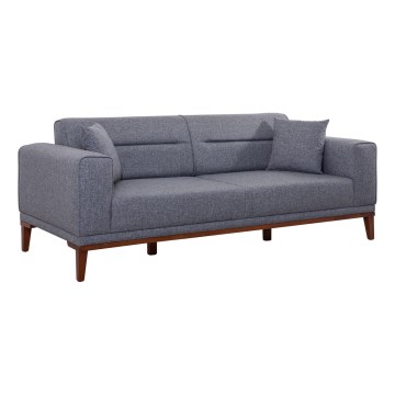 Zweisitziges Sofa DOTY, dunkelgrau