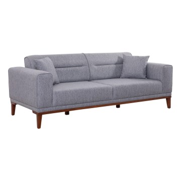 Zweisitziges Sofa DOTY, grau
