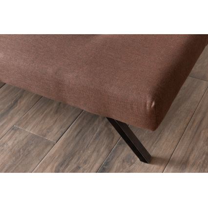 Zweisitziges Sofa LOKO, braun