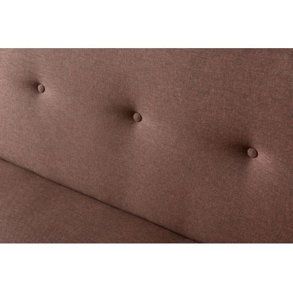 Zweisitziges Sofa LOKO, braun