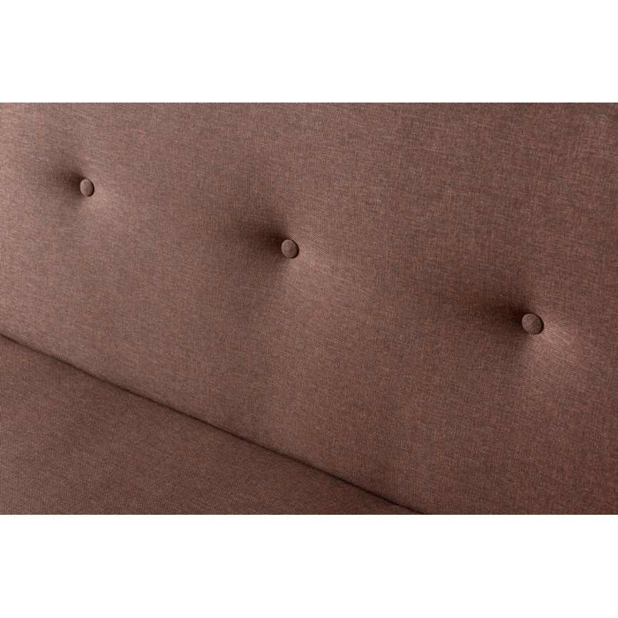 Zweisitziges Sofa LOKO, braun