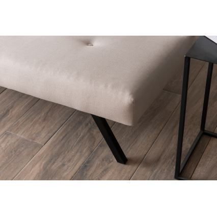 Zweisitziges Sofa LOKO in Creme/Beige