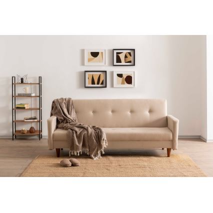 Zweisitziges Sofa NARA creme/beige