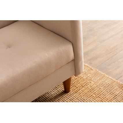 Zweisitziges Sofa NARA creme/beige