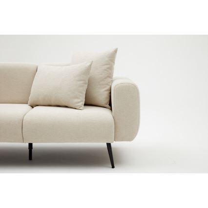 Zweisitziges Sofa PISA, cremefarben
