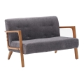 Zweisitziges Sofa TUMI, grau
